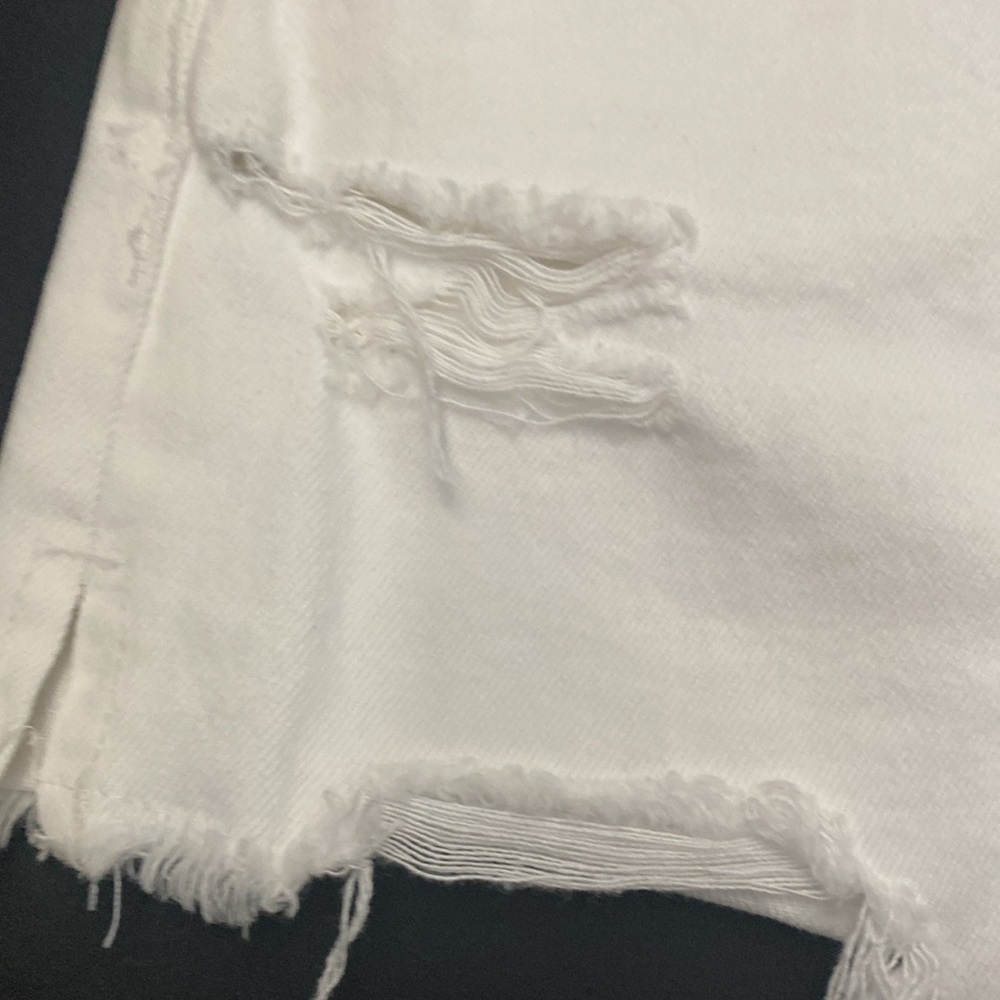 ZARA High-Rise Ripped Split Shorts Size 2 - New with tags - Picture 7 of 9